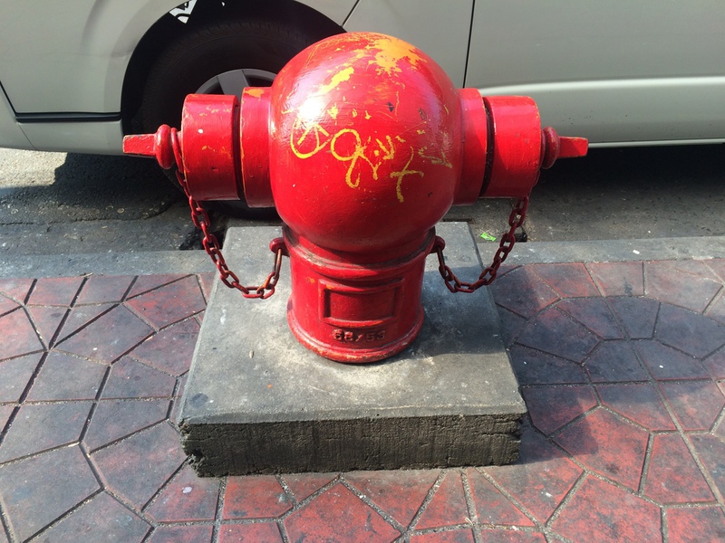 It rankles me not knowing why their fire hydrants are different.